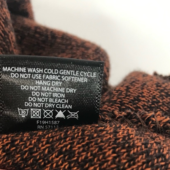 EASTERN MOUNTAIN SPORTS Unisex beanie knit cap hat brown and black One Size NWT - Picture 13 of 16